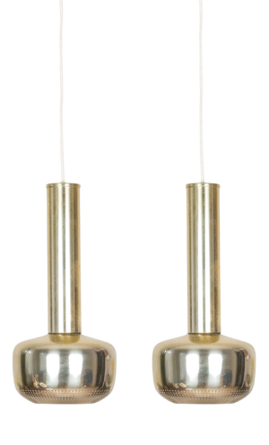 Vintage Danish VL56 Lamps by Wilhelm Lauritzen for Louis Poulsen, 1950s, Set of 2
