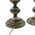 Mid Century Modern Brass Tone Stacked Cylinder Table Lamp- A Pair For Sale In Columbia, SC - Image 6 of 12