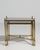 French 19th Century France Gold Metal Nesting Table For Sale - Image 3 of 10
