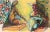 Abstract 9950 Seeking Advice From the Buddha - Figurative in Pastel on Paper by Michael William Eggleston For Sale - Image 3 of 7