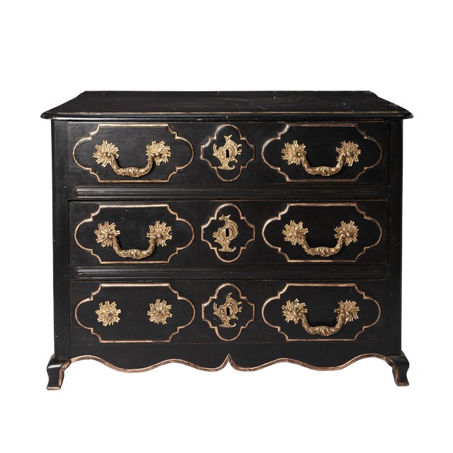 18th Century Louis XIV Painted Commode For Sale
