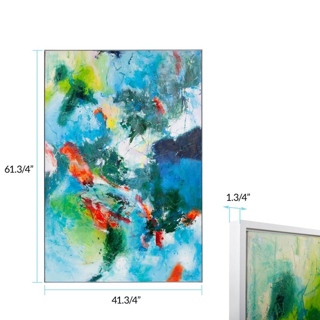 2020s Jubilee Painting Abstract Reproduction Print For Sale - Image 5 of 6