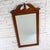Mid to Late 20th Century Chippendale Style Wall Mirror Rectangular With Arched Carved Pediment Top For Sale - Image 6 of 18