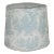 16" Light Blue Toile Print Drum Lamp Shade For Sale