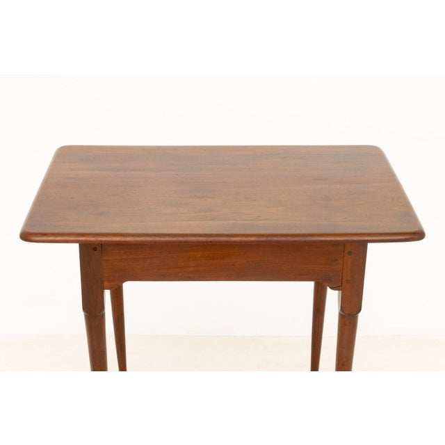 Queen Anne Queen Anne Style Mahogany Tea Table, 19th Century For Sale - Image 3 of 8