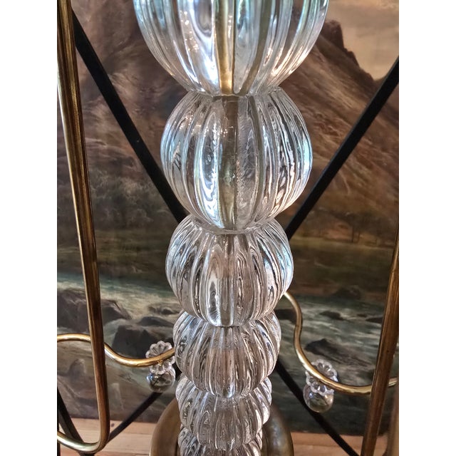Mid Century Modern Designer Italian Chandelier 1950's For Sale In Boston - Image 6 of 14