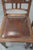 Art Nouveau Style Dining Chairs in Oak with Cowhide Leather, Set of 4 For Sale - Image 6 of 18