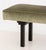 Chinese Chinese Style Sage Velvet Upholstered Bench For Sale - Image 3 of 7
