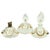 Vintage Art Deco Style Crystal Boudoir Perfume Bottles from Fischer, 1950s, Set of 3 For Sale - Image 11 of 18