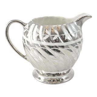 Platinum Luster Sadler English Pitcher For Sale