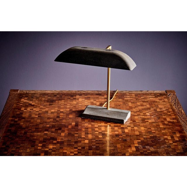 Desk Lamp attributed to Hillebrand Lighting, 1960s For Sale - Image 3 of 10