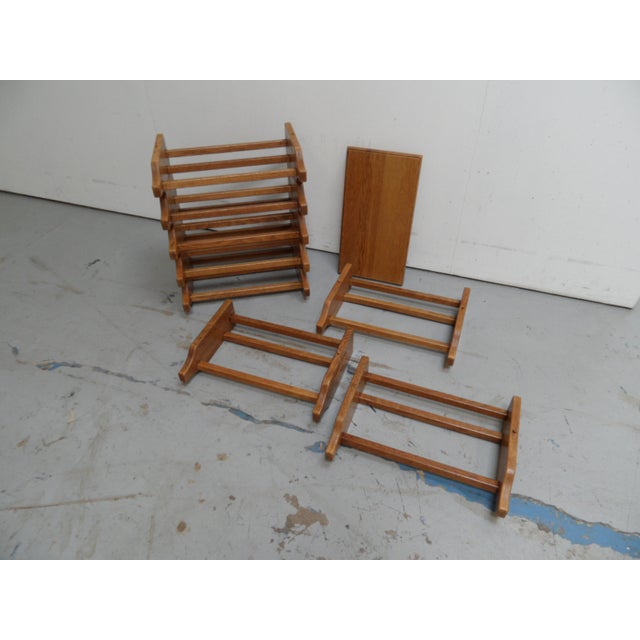 Brutalist Stackable Wine Rack, 1960s For Sale - Image 9 of 10