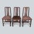 Mid-Century High-Back Dining Chairs from Primo London, Set of 3 For Sale - Image 6 of 9