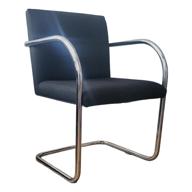 Mid 20th Century Brno Tubular Chair by Mies Van Der Rohe for Gordon International For Sale