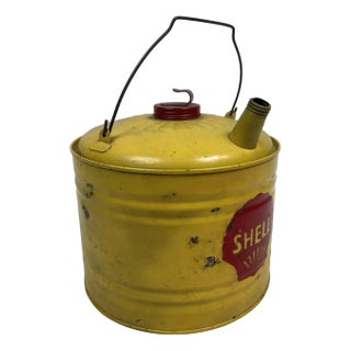 Vintage American Shell Petrol Can, 1930 For Sale