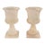 Pair of Polished Rock Crystal Vases For Sale