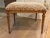 French Vintage Louis XVI Style Square Upholstered Coffee Table Ottoman For Sale - Image 3 of 18