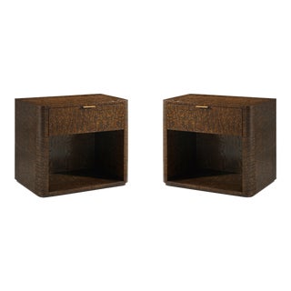 Pair of Art Deco Nightstands For Sale