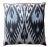 Textile Contemporary Silk Ikat Bohemian Throw Pillow For Sale - Image 7 of 7