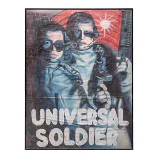 "Universal Soldier" Vintage Ghanaian Movie Poster For Sale
