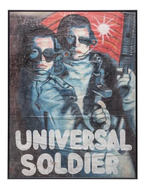 "Universal Soldier" Vintage Ghanaian Movie Poster
