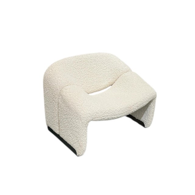 Beige Groovy Chairs by Pierre Paulin for Artifort, 1960s, Set of 2 For Sale - Image 8 of 11