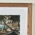Vintage Tropical Watercolor With Boat For Sale - Image 4 of 8