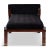 Contemporary Ceti Contemporary Rosewood Finish Chaise From Boston Mills For Sale - Image 3 of 8