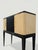 Beige Mid-Century Italian Black Lacquered Parchment Bar Cabinet or Sideboard, 1950s For Sale - Image 8 of 18