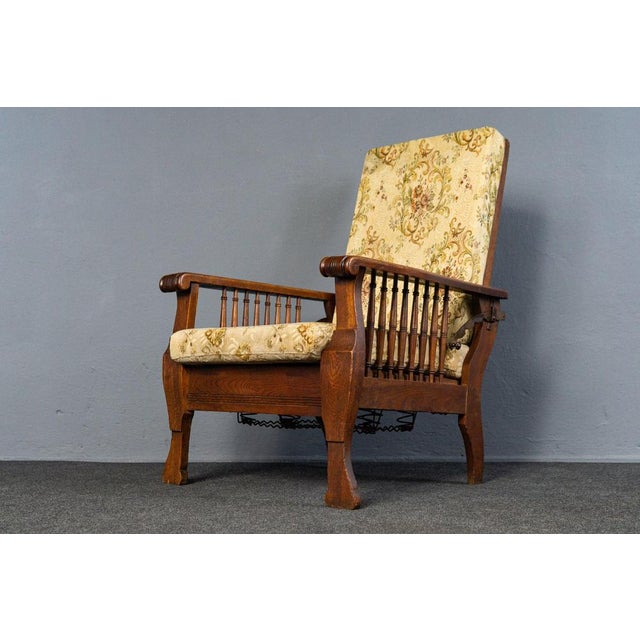Adjustable Lounge Chair in Oak For Sale - Image 5 of 18