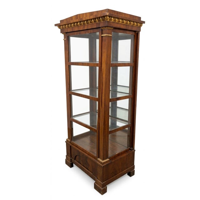 Mid 19th Century Mid 19th Century Biedermeier Style Glazed Vitrine (Or Display Bookcase) For Sale - Image 5 of 5