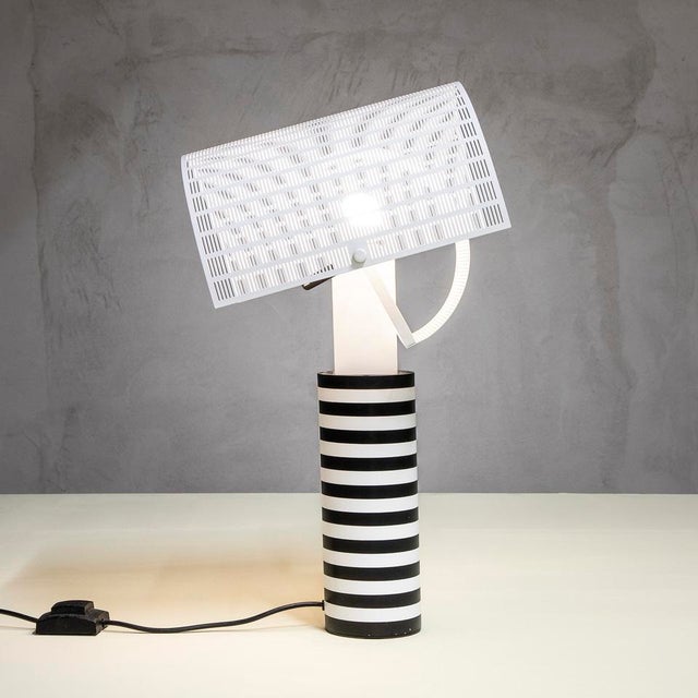 Mid-Century Modern Mod. Shogun Table Lamp by Mario Botta for Artemide, 1986 For Sale - Image 3 of 7