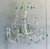 Vintage Regency Monumental Jade Crystal Drop Chandelier For Sale In West Palm - Image 6 of 7