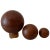 Wood Three Wooden Sphere Nesting Balls - Set of 3 For Sale - Image 7 of 7