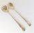 Italian Modern Silver Serving Fork and Spoon Set, Raimond, Made in Italy For Sale - Image 10 of 10