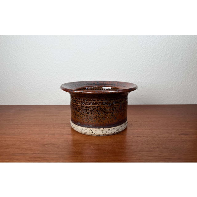 Mid-Century Modern Danish Studio Pottery Bowl by Erik Askholm, 1960s For Sale - Image 15 of 15