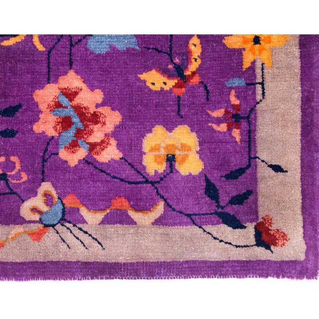 Early 20th Century Chinese Art Deco Rug For Sale - Image 13 of 16