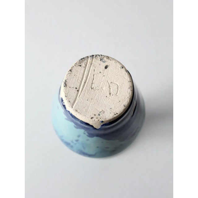 Vintage Studio Pottery Vase For Sale - Image 10 of 11