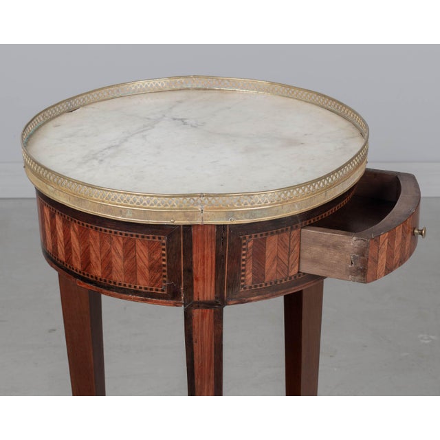 19th Century Louis XVI Style Accent Table For Sale In Orlando - Image 6 of 11