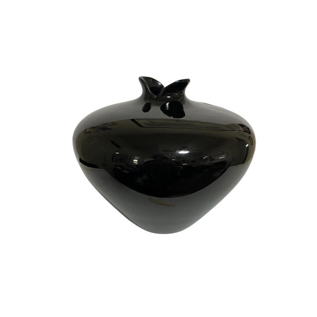 Contemporary Vintage Haeger Chrysanthemum Ceramic Vase For Sale - Image 3 of 5