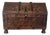 Antique Carved Cedar Dowry Box For Sale