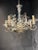 Metal 1930’s French Bagues Silver Leaf Chandelier For Sale - Image 7 of 7