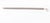 A beautiful French silver handled walking cane, late 19th century in date. The silver crook shaped handle features fine...