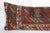 Textile Antique Decorative Multi Color Tone Persian Rug Pillow Cushion Cover -16'' X 44'' For Sale - Image 7 of 10