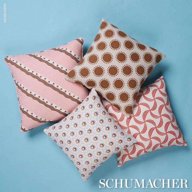 Not Yet Made - Made To Order SAMPLE - Schumacher Ambrosia Fabric In Coral For Sale - Image 5 of 5
