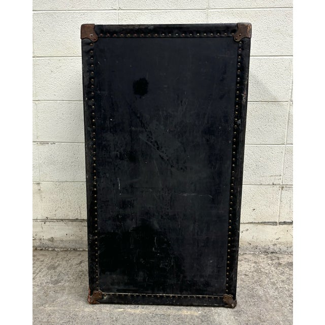 Antique Wardrobe Trunk by the Beals & Selkirk Trunk Co. Chairish