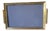 Hollywood Regency Brass Tray, 1960s For Sale