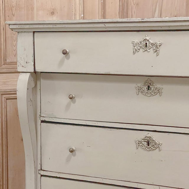 Antique Swedish Painted Commode For Sale - Image 16 of 17