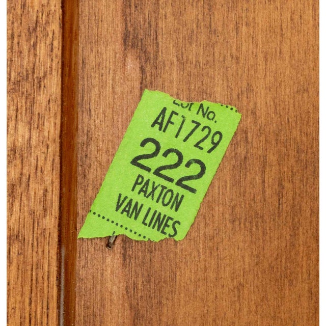 Neoclassical Style Fruitwood and Glass Vitrine For Sale - Image 10 of 10