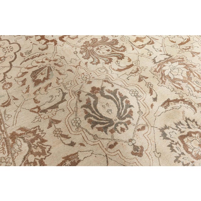 1930s Persian Tabriz Rug For Sale - Image 11 of 11